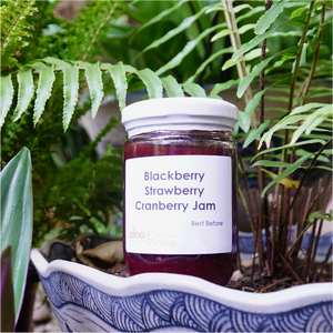 Blackberry Strawberry Cranberry Jam